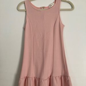 Light pink mini dress🎀💕 Ginger G size small